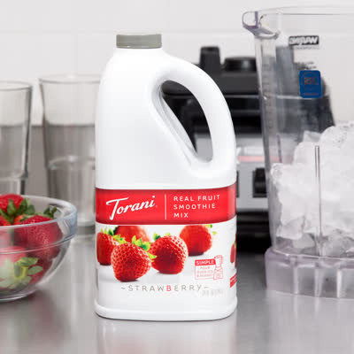 Torani Real Fruit Smoothie Strawberry Banana Mix