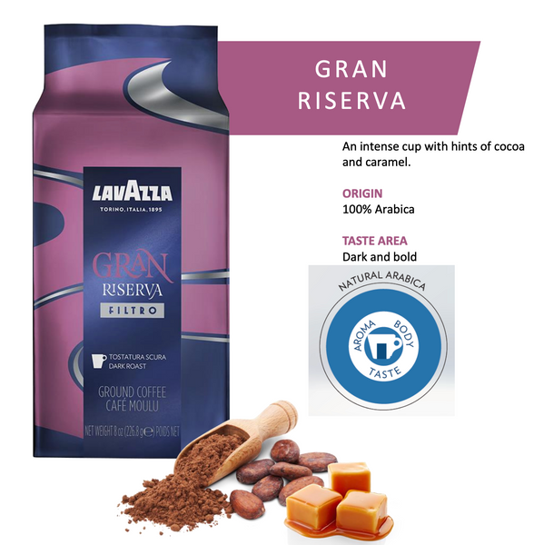 Lavazza - Gran Riserva Coffee 20/8oz